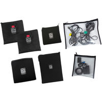 

Porta Brace Pouch-Specialset with Padded Fabric and Clear Vinyl Pouches