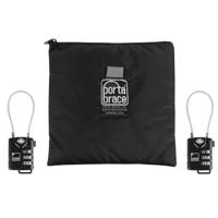 

Porta Brace TSA Lockset, Includes 2x TSA Approved 3-Digit Luggage Lock and CS-B9 Stuff Sack