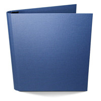 

Paolo Cardelli Arezzo Rete Collection, 1" D-Ring Binder Portrait, 200 Sheet Capacity, Blue