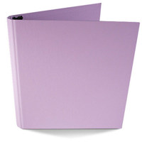 

Paolo Cardelli Firenze Astroi Collection, 1/2" O-Ring Binder Portait , Hold Letter Size 8.5x11" Sheets, Color: Light Purple