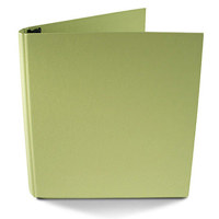 

Paolo Cardelli Firenze Astroi Collection, 1" D-Ring Binder Portait , Hold Letter Size 8.5x11" Sheets, Color: Light Green