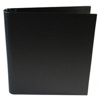 

Paolo Cardelli Milazzo Barolo Collection, 1/2" O-Ring Binder Portait , Hold Letter Size 8.5x11" Sheets, Color: Black.