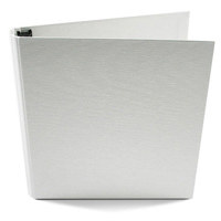 

Paolo Cardelli Palermo Guanti Collection, 1" D-Ring Binder Portait, Hold Letter Size 8.5x11" Sheets, Color: White