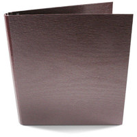 

Paolo Cardelli Palermo Guanti Collection, 1" D-Ring Binder Landscape, Hold Letter Size 11x8.5" Sheets, Color: Dark Burgundy