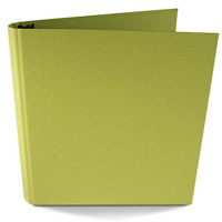 

Paolo Cardelli Sorrento Venti Collection, 1/2" D-Ring Binder Portait , Hold 5.5x8.5" Sheets, Color: Bright Green