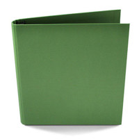 

Paolo Cardelli Sorrento Venti Collection, 1/2" D-Ring Binder Portait , Hold 5.5x8.5" Sheets, Color: Deep Green