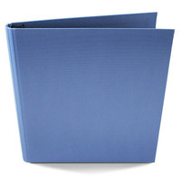 

Paolo Cardelli Sorrento Venti Collection, 1" D-Ring Binder Portait , Hold Letter Size 8.5x11" Sheets, Color: Light Blue