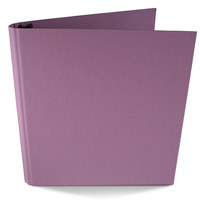 

Paolo Cardelli Sorrento Venti Collection, 1" D-Ring Binder Portait , Hold Letter Size 8.5x11" Sheets, Color: Dark Purple