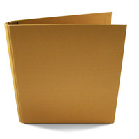 

Paolo Cardelli Sorrento Venti Collection, 2" D-Ring Binder Portait , Hold Letter Size 8.5x11" Sheets, Color: Yellow