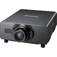 

Panasonic PT-DW17KU Large Venue 3-Chip DLP Projector, 17000 Lumens, WXGA (1366x768) Resolution, 3D Color Management System, No Lens