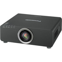 

Panasonic PT-DZ680UK 1-Chip DLP Projector, 1920x1200 Native Resolution, 16:10 Aspect Ratio, 2000:1 Contrast Ratio, 3D, Black