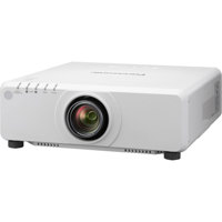 

Panasonic PT-DZ780WU 1-Chip WUXGA DLP Projector, 1920x1200, 7000 Lumens, 25.6-35.7mm Lens, DIGITAL LINK, White