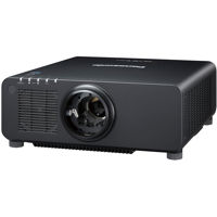 

Panasonic PT-RW730LBU WXGA Solid Shine 1-Chip DLP Laser Projector, 1280x800, 7200 Lumens, Lens Not Included, Black