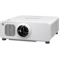 

Panasonic PT-RW730LWU WXGA Solid Shine 1-Chip DLP Laser Projector, 1280x800, 7200 Lumens, Lens Not Included, White