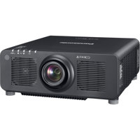 

Panasonic PT-RZ120 WUXGA Dual-Drive SOLID SHINE Laser Projector with Lens, 12600 Lumen, Black