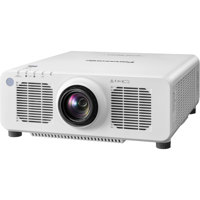 

Panasonic PT-RZ120 WUXGA Dual-Drive SOLID SHINE Laser Projector with Lens, 12600 Lumen, White