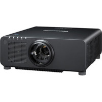 

Panasonic PT-RZ670LBU WUXGA 6500 Lumens 1-Chip DLP Projector, 16:10 Aspect Ratio, 25000 hours Lamp Life, Lens Not Included, Black