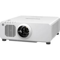 

Panasonic PT-RZ670LWU WUXGA 6500 Lumens 1-Chip DLP Projector, 16:10 Aspect Ratio, 25000 hours Lamp Life, Lens Not Included, White