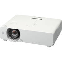 

Panasonic PT-VW435NU 4300 Lumens Portable Projector, 3500:1 Contrast Ratio, 16:10 Aspect Ratio, 1280x800 WXGA Resolution, 1.6x Manual Zoom, 280W Lamp