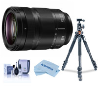 

Panasonic 24-105mm f/4 LUMIX S O.I.S. L-Mount Lens - with Vanguard Alta Pro 264AT Tripod and TBH-100 Head with Arca-Swiss Type QR Plate, Cleaning Kit, Microfiber Cloth