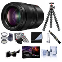 

Panasonic 50mm f/1.4 LUMIX S PRO L-Mount Lens - Bundle With 77mm Filter Kit, LENSALIGN MkII Focus Calibration System, Joby GorillaPod 3K Kit, Flex Lens Shade, Lenpen Lens Cleaner, Pro PC Software Pack, More