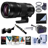 

Panasonic 70-200mm f/2.8 LUMIX S Pro O.I.S. L-Mount Lens - Bundle With 82mm Filter Kit, Flex Lens Shade, FocusShifter DSLR Follow Focus, Cleaner, Lens Wrap, Capleash, Cleaning Kit, PC Software