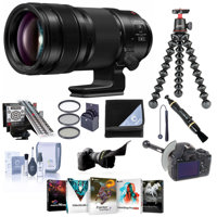 

Panasonic 70-200mm f/2.8 LUMIX S Pro O.I.S. L-Mount Lens - Bundle With LENSALIGN MkII Focus Calibration System, Joby GorillaPod 3K Kit, Flex Lens Shade, , FocusShifter DSLR Follow Focus, Software, More