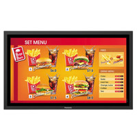 

Panasonic TH-47LFX6NU 47" 1080p Tough LED Display, 1300:1 Contrast Ratio, 1200 cd/m2, 10ms Response Time, IP55, Direct Sunlight Capable, Black/Silver