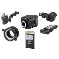 

Panasonic Compact 4K Super 35 VariCam LT Cinema Camera, EF Mount - Bundle with OLED Viewfinder, Shoulder Mount, Grip Module, PL Adapter, 2x 256GB expressP2 Memory Card, AU-XPD1 P2 Memory Card Drive