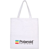 

Polaroid Originals Cotton Canvas Tote Bag for Film and Camera, White