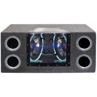 

Pyramid Dual 12" 1200 Watt Bandpass Speaker System with Neon Accent Lighting