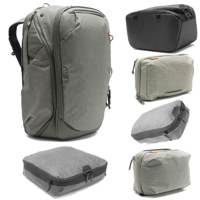 

Peak Design Photo Travel Bundle with 45L Backpack (Sage) and Camera Cube (Small)