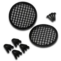 

Pyramid GW5BK 5" Speaker Grills (Pair) with Brackets and Screws, Black