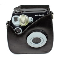 

Polaroid Leather Carry Case for Pic-300 Instant Print Camera, Black