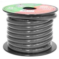 

Pyramid RPB425 4 Gauge Black Ground Wire, 25' (Optic Fiber Cable)