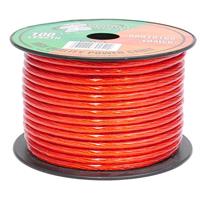 

Pyramid RPR10100 10 Gauge Clear Red Power Wire, 100' (Optic Fiber Cable)