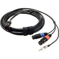 

Peter Engh 18' 2x XLR 3-pin Female to XLR 7-pin Male M3 Quick Release Mixer End Cable with 3.5mm TRS Stereo Mini Return