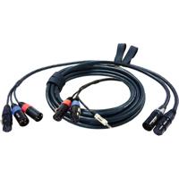 

Peter Engh 18' M3 7-pin Quick-Release Cable Set with 2x XLR-3F Mixer End and 30.5" Digital Camera End