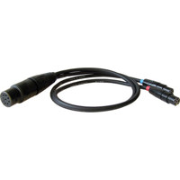 

Peter Engh 19.5" XLR 7-pin Female to 2x TA5F RF-2XM Cable System for Lectrosonics Transmitter Harness, MIC Level
