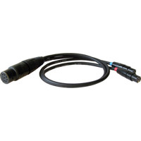 

Peter Engh RF-2XL 19.5" XLR 7-pin Female to 2x TA5F Cable System for Lectrosonics Transmitter Harness, Line Level