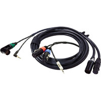 

Peter Engh 18' 2x XLR-3F Mixer End to 27.5" Arri Alexa Camera End M3 7-pin Quick-Release Cable Set