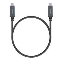 

Pengo 2.6' USB Type-C to USB Type-C 3.1 Gen 2 Cable, Titanium Gray