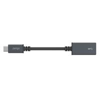 

Pengo 5" USB Type-C to USB Type-A Female Cable, Titanium Gray