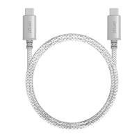 

Pengo 4.9' USB Type-C to USB Type-C 2.0 Cable, Silver