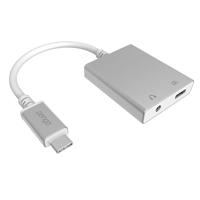 

Pengo USB Type-C to 3.5mm 96KHz Audio + Charge Adapter, Silver