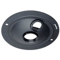 

Peerless Round LCD/Projector Ceiling Plate, 150lbs Load Capacity, Silver