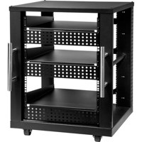 

Peerless 15U AV Component Rack System, Removable Handles and Rubber Casters