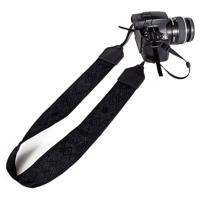 

Perri's Leathers CSJ-19 Jacquard Camera Strap, Black with Satin Diamond Stitch