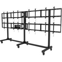 

Peerless SmartMount Portable Video Wall Cart 2x2, 3x2 or 4x2 Configuration for 46" to 55" Displays