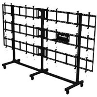 

Peerless SmartMount Portable Video Wall Cart 4x3 Configuration for 46" to 55" Displays